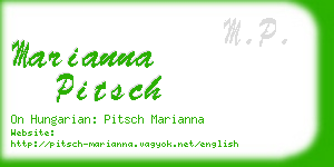 marianna pitsch business card